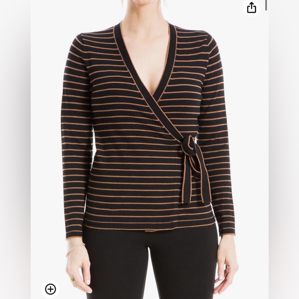 NWT Max Studio Wrap Sweater